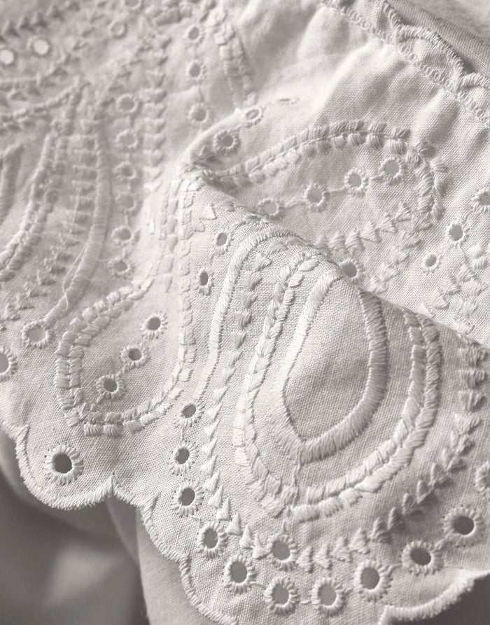 Essenza Maen Dekbedovertrek 140 x 220 cm - Wit