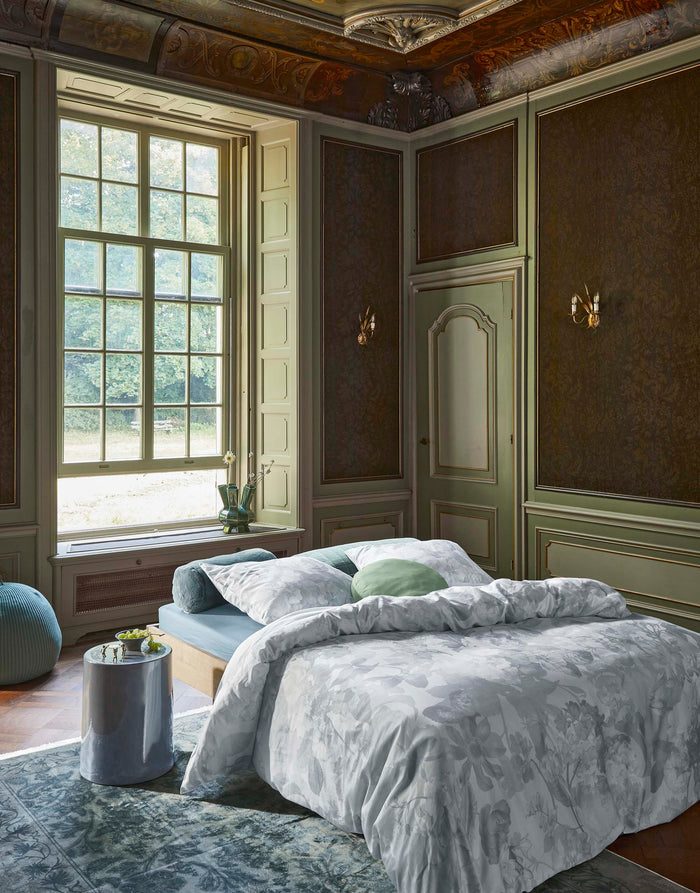 Essenza Floor Dekbedovertrek illusion blue 260 x 220 cm