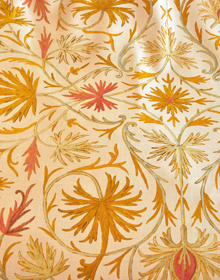 Essenza Vicia Dekbedovertrek 240 x 220 cm - Yellow straw