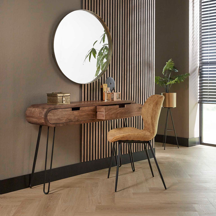 by fonQ Bruce Sidetable met 2 Lades - Mangohout