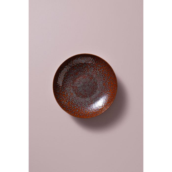 Palmer Bord diep coupe Magmatic 22 cm Bruin Stoneware 2 stuk(s)