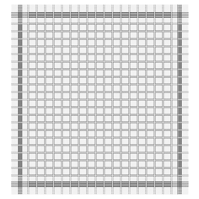 DDDDD theedoek National - 60x65 cm - Black - 6 stuks