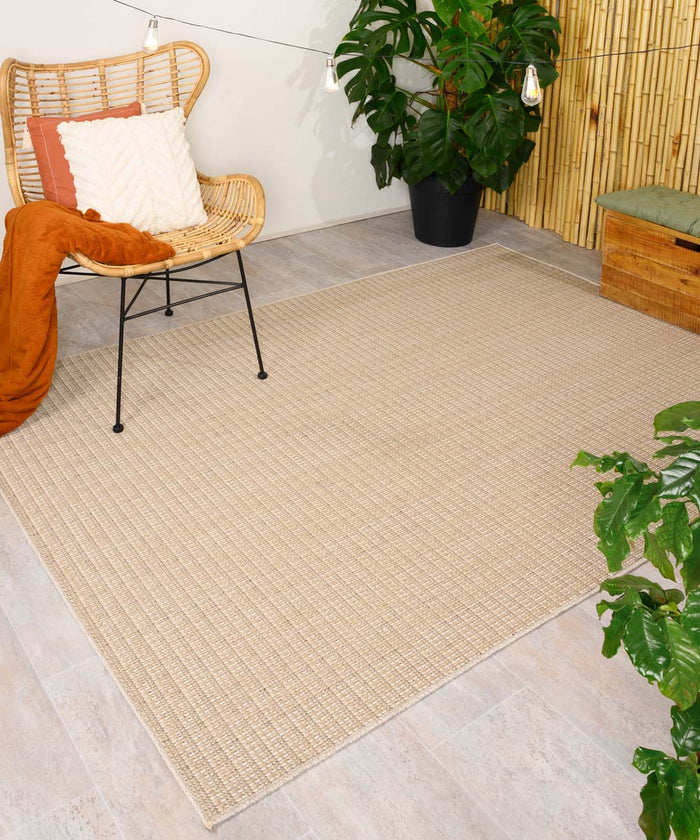 Boho&me Jute buitenkleed Sunny - naturel - 80x150 cm