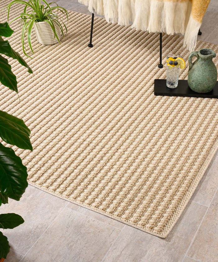 Boho&me Jute buitenkleed - Lazo Naturel beige - 160x230 cm