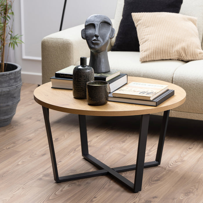 MOOS Hein Salontafel Ø 77 cm - Eiken