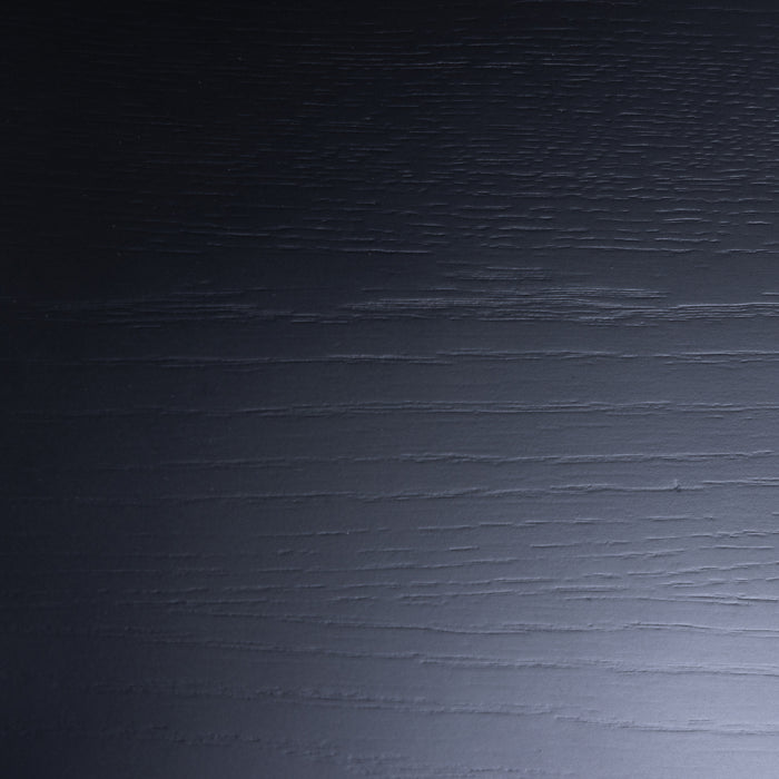 by fonQ Oak Eettafel - Ø 120 cm - Zwart