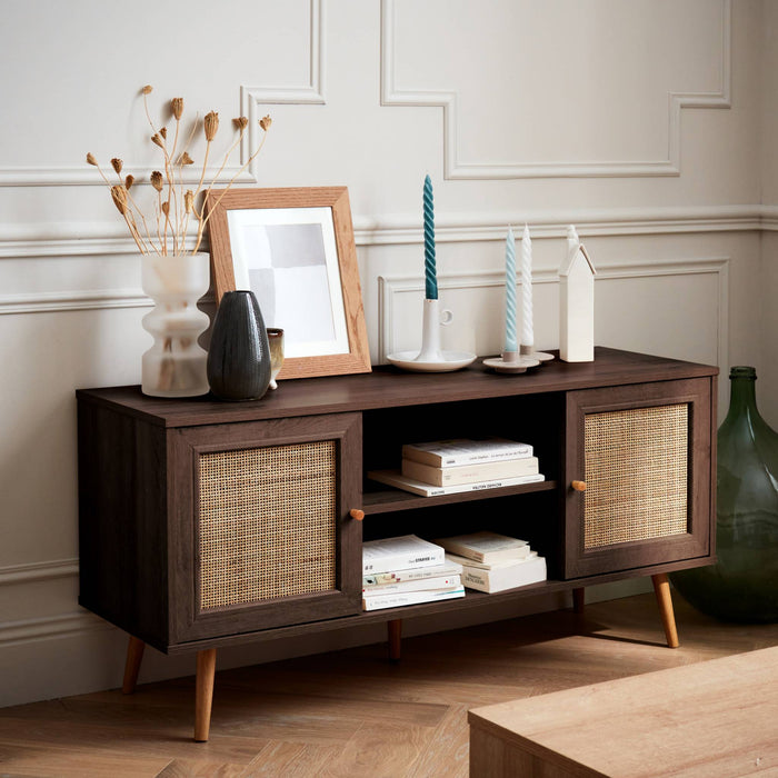 sweeek - Tv-meubel, bohème, 120x39x56.5cm