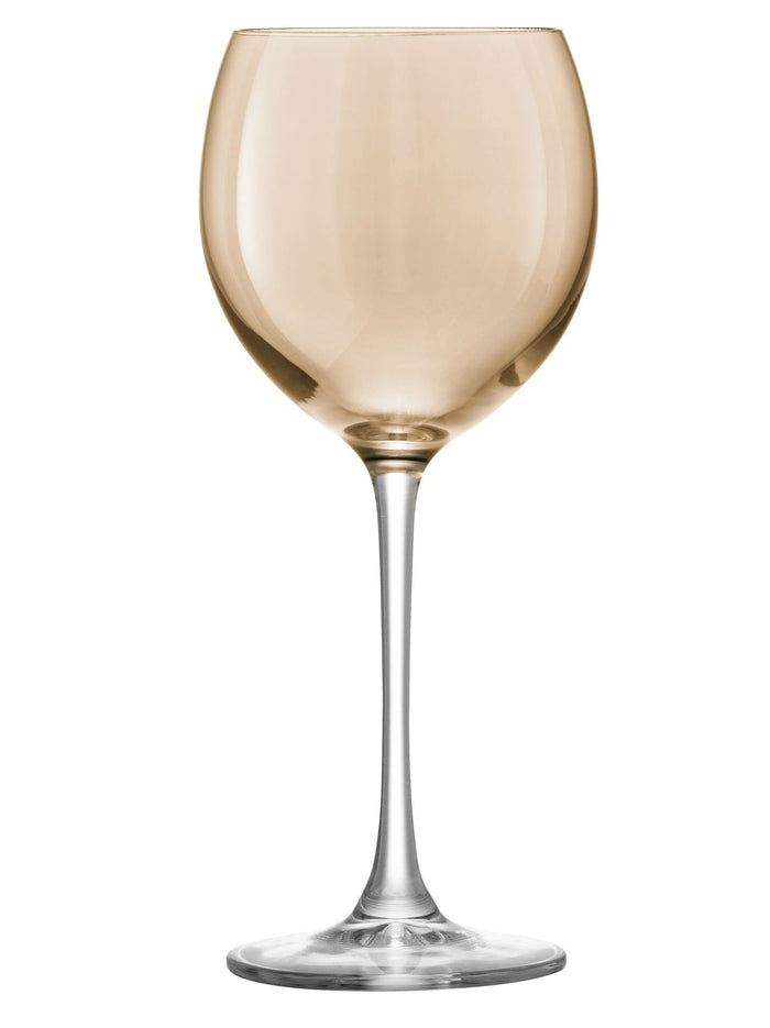 L.S.A. - Polka Wijnglas 400ml Mother of Pearl Set van 4 Stuks