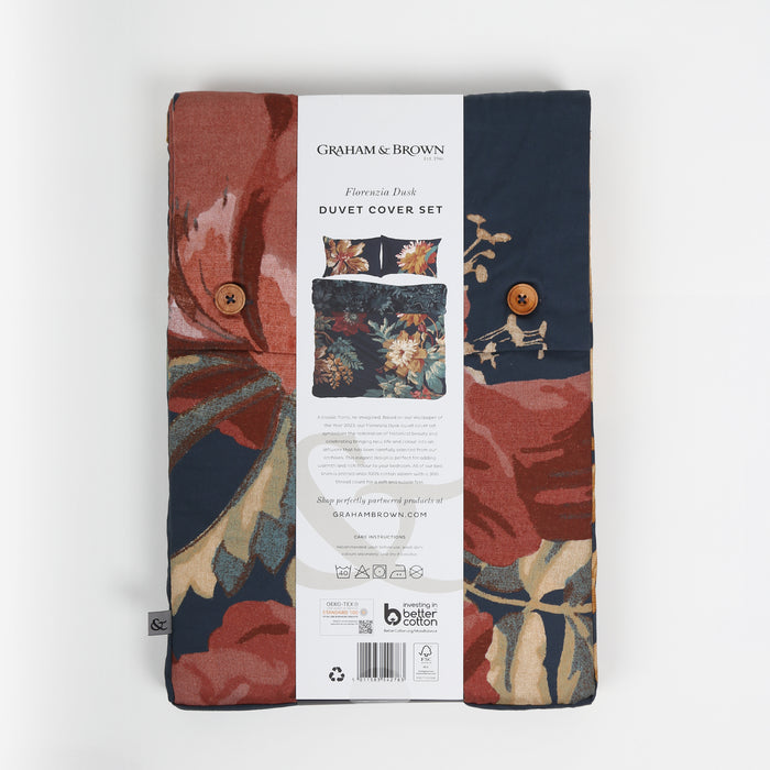 Graham & Brown Dekbedovertrek 200x200 - Florenzia Dusk