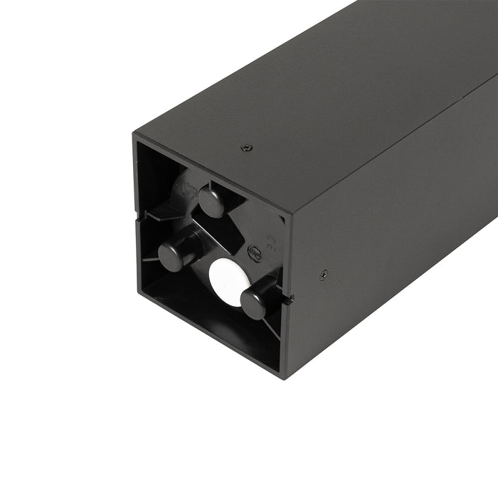 QAZQA Modern buiten paaltje zwart 60 cm IP44 - Nicole