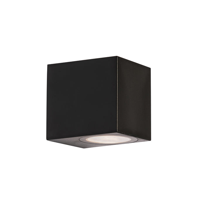 QAZQA Moderne buiten wandlamp zwart kunststof - Baleno