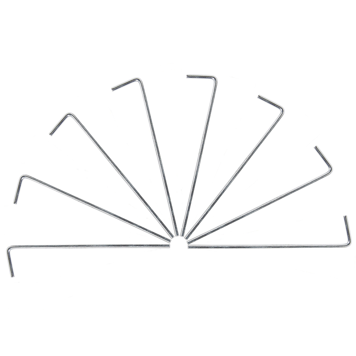 Beliani - NARO - Tuinpaviljoen - Grijs|Beige - Staal