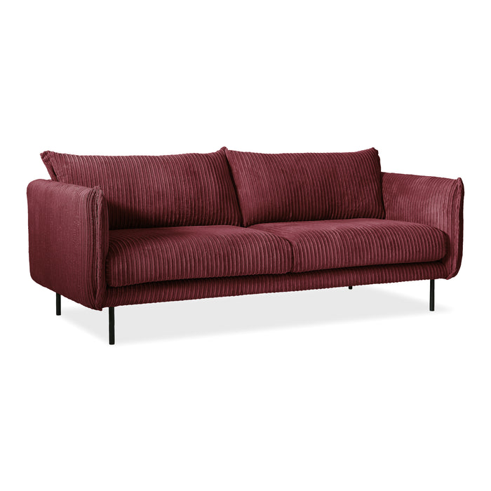 by fonQ Ribbon 4-zitsbank - Rib - Bordeaux