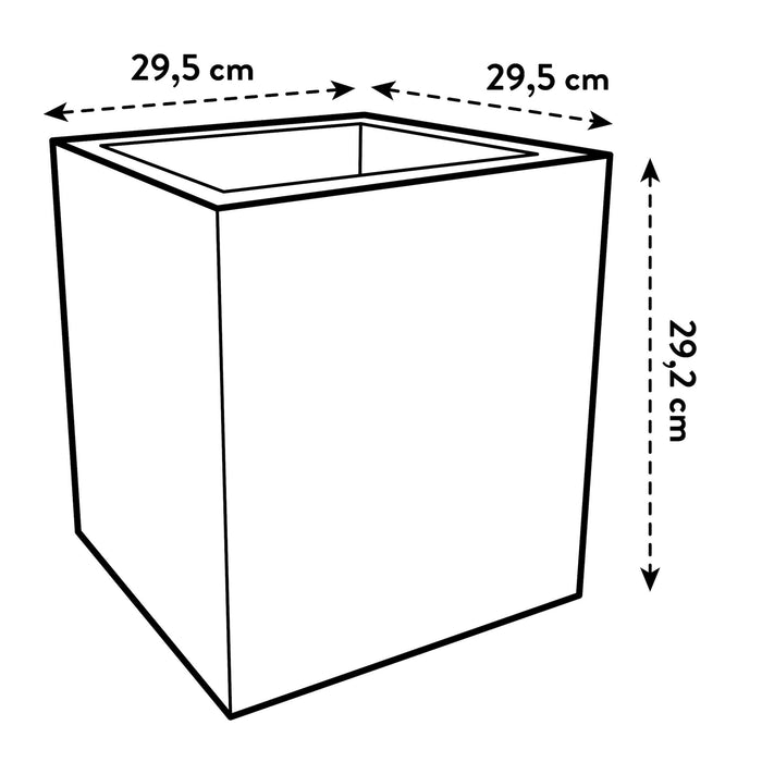 elho Vivo Next Plantenbak B 30 cm - Grijs
