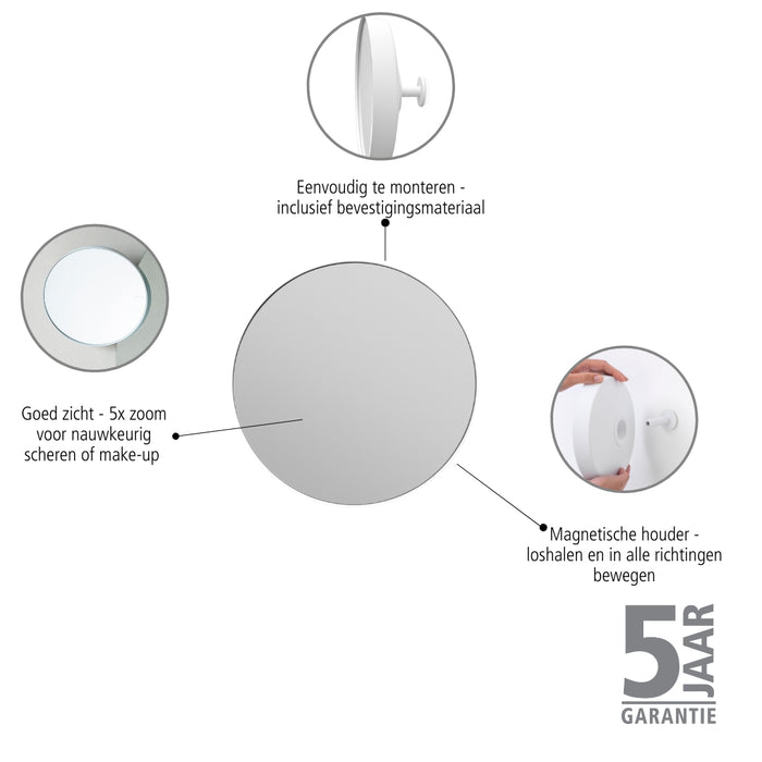 Brabantia MindSet Badkamerspiegel - Wit