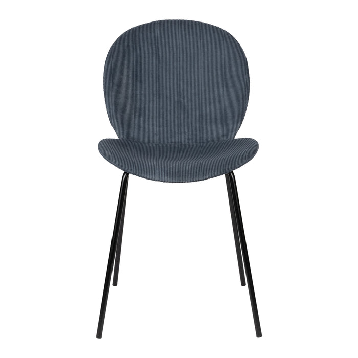 Zuiver Bonnet Eetkamerstoel - Grijsblauw