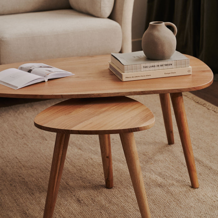 Kave Home Eluana Salontafel 110 x 60 cm - Acaciahout