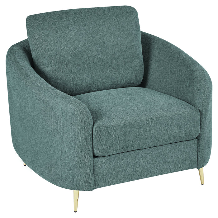 Beliani - TROSA - Fauteuil - Goud - Polyester