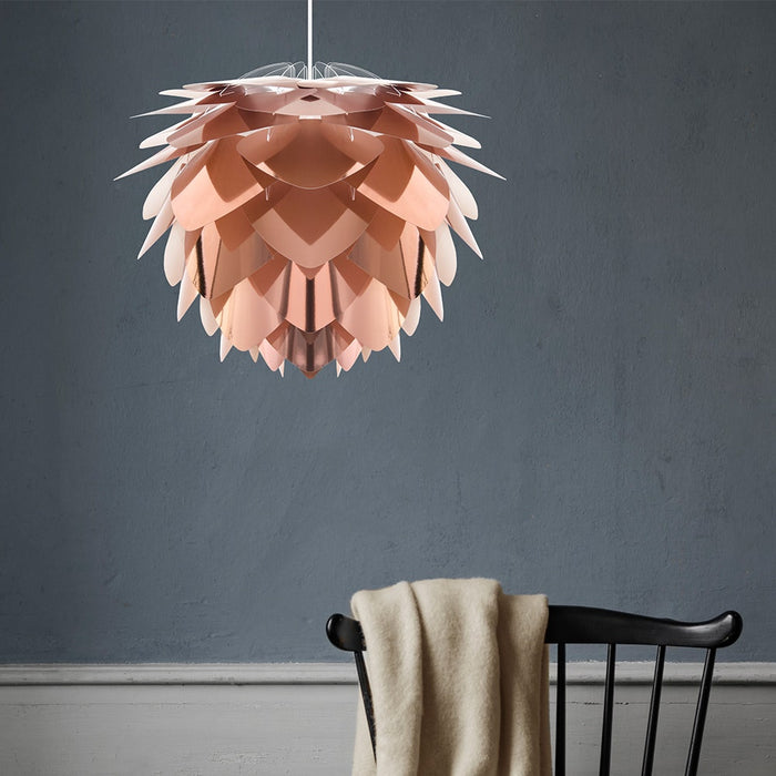 Umage Silvia Medium hanglamp copper - met koordset zwart - Ø 50 cm