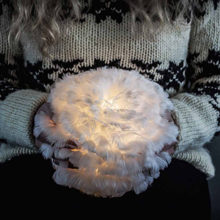 Umage Eos Micro hanglamp white - met koordset wit - Ø 22 cm