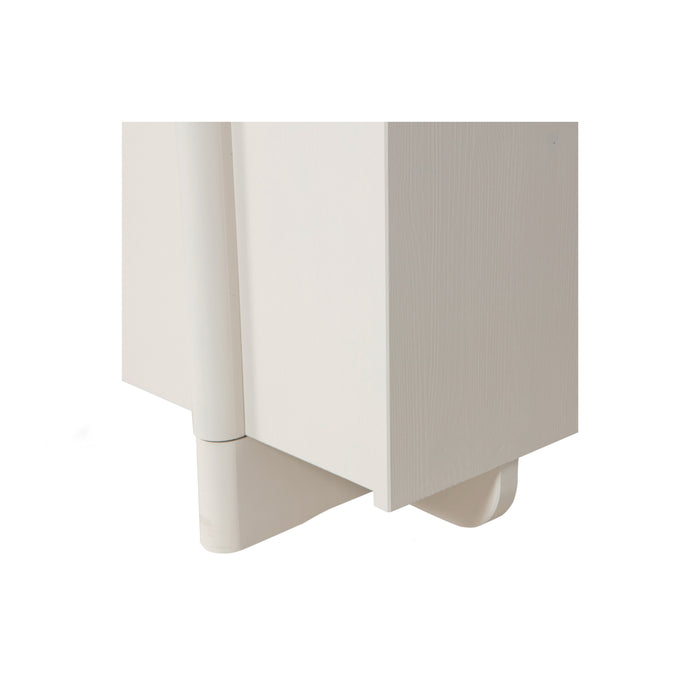 WOOOD Basu Hoge Opbergkast Grenenhout B 100 cm - Dust