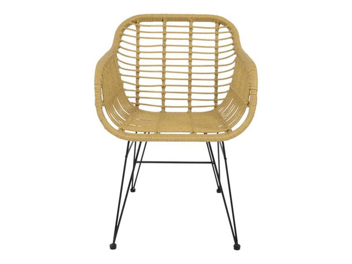 Lesli Living stoel Moda - naturel