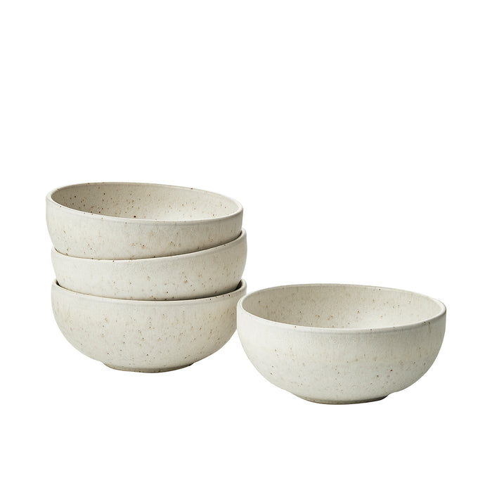 by fonQ Mixed Ceramics Kommen 4st. - Ø 15 cm - Crème