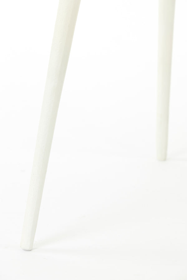 Light & Living - Bijzettafel ASARPAI - Ø46x44cm - Wit