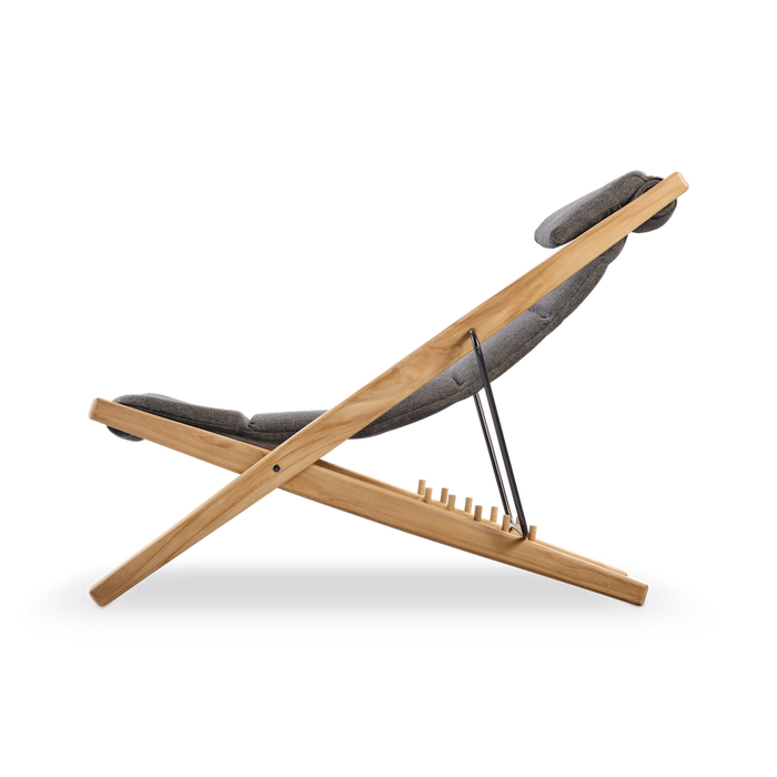 Chill-Dept. - Beaver Creek Outdoor Loungestoel Charcoal