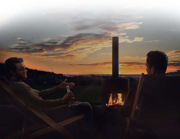 Chill-Dept. - Beaver Creek Outdoor Loungestoel Charcoal