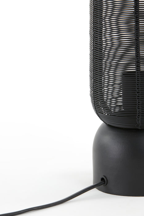 Light & Living - Tafellamp LEZUZA - Ø11x39.5cm - Zwart