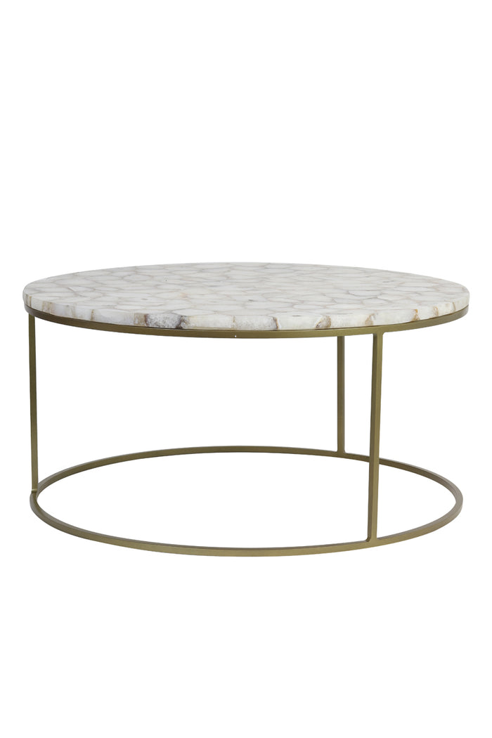 Light & Living - Salontafel AXAT - 80x80x38cm - Brons