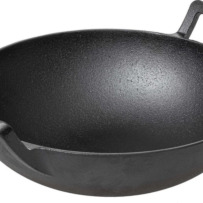 Blackwell Wadjan Wokpan - Gietijzer - 32 cm - Zwart
