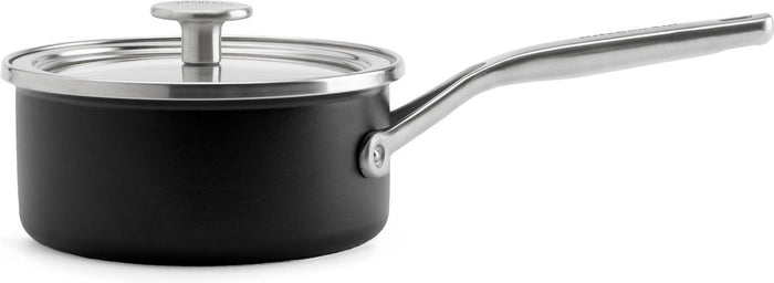 KitchenAid Steel Core 4-delige kookpannenset mat zwart