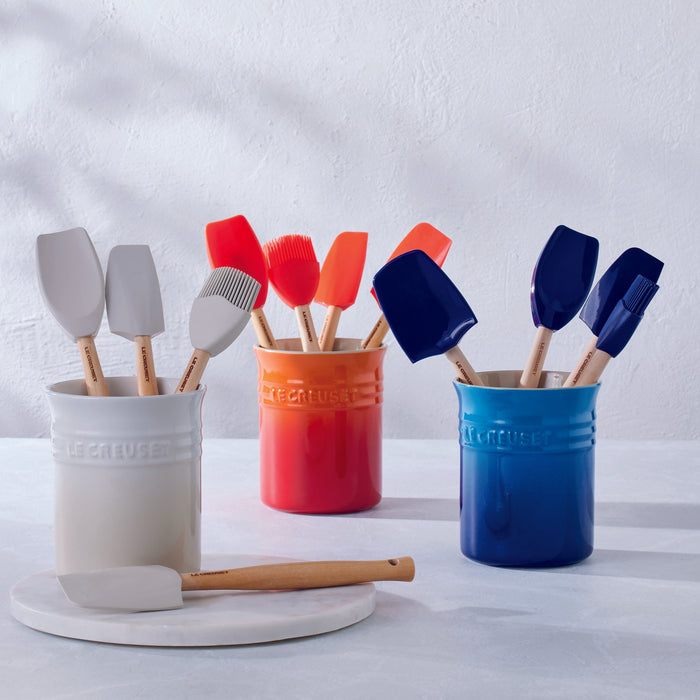 Le Creuset Pot met 4 Spatels - Meringue