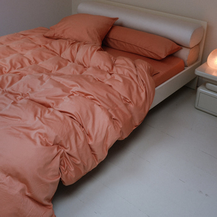 Crisp Sheets Kussensloop 140 cm - Terra Cotta