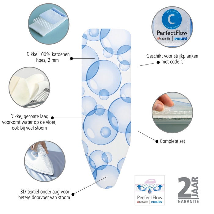 Brabantia Complete Hoes C 124x45 PerfectFlow