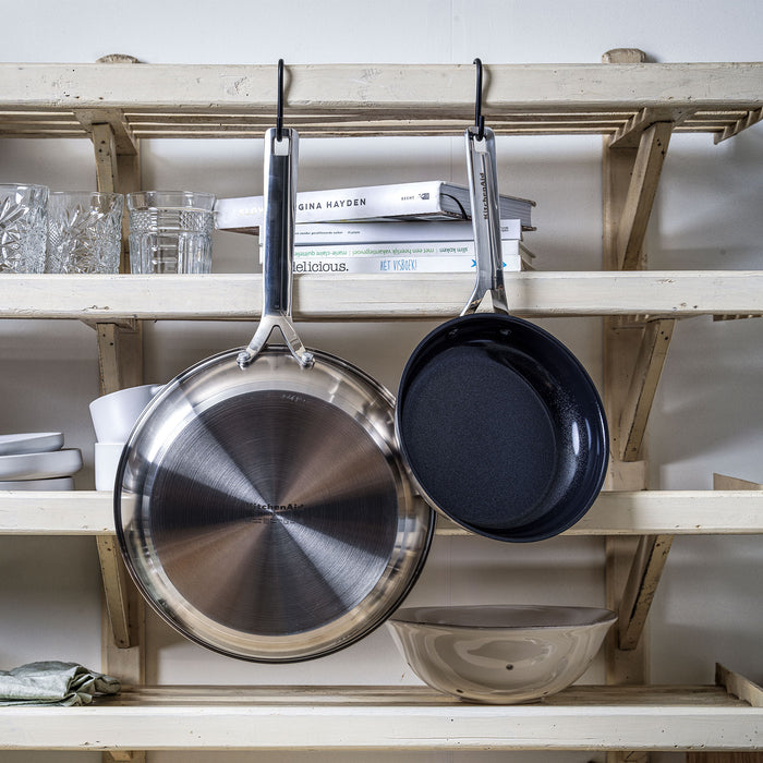 KitchenAid Stainless Steel Koekenpannenset 2-delig