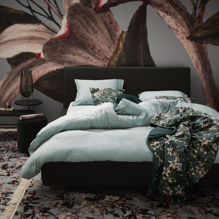 Essenza Minte Dekbedovertrek 140 x 220 cm - Dusty green