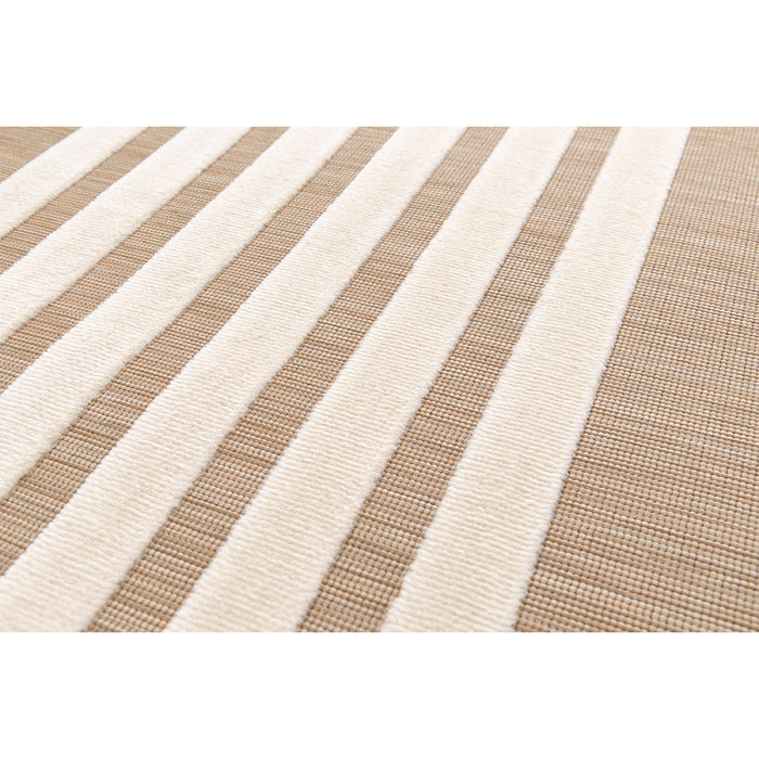 Garden Impressions Buitenkleed Art deco 160x230 cm - circle taupe