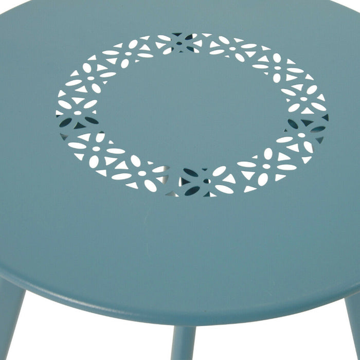 Lesli Living Bijzettafel Dali Blauw 50 cm