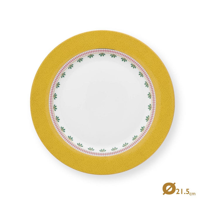 Pip Studio Dinerborden - La Majorelle - Geel - Set van 2