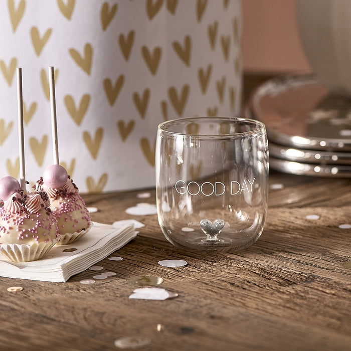 Riviera Maison Waterglazen set - Good Day Glass M - 2 stuks