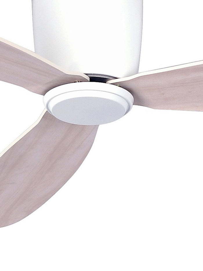 Lucci Air Plafondvenmtilator Airfusion Radar Wit - Eiken Ø 132 cm