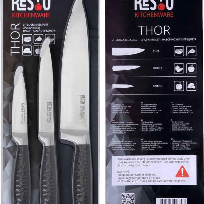 Resto Kitchenware - Thor - Messenset - RVS