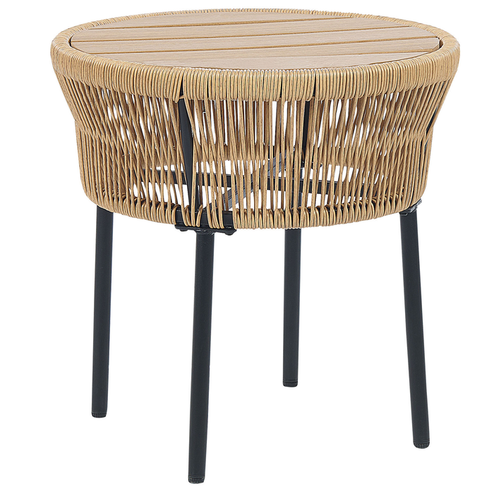 Beliani - GARGANO - Tuinset - Beige - PE rotan