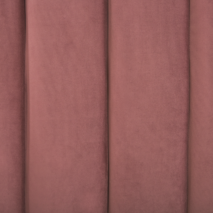 Beliani - AMBILLOU - Tweepersoonsbed - Roze - 180 x 200 cm - Fluweel