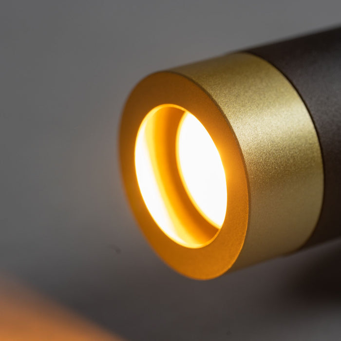 ETH Miller - Wandlamp - 2x lichtpunten - Zwart - Messing