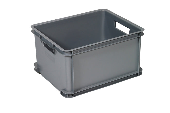 Curver Unibox Classic Opbergbox L - 3x30L - 43x35x23,5cm - Grijs