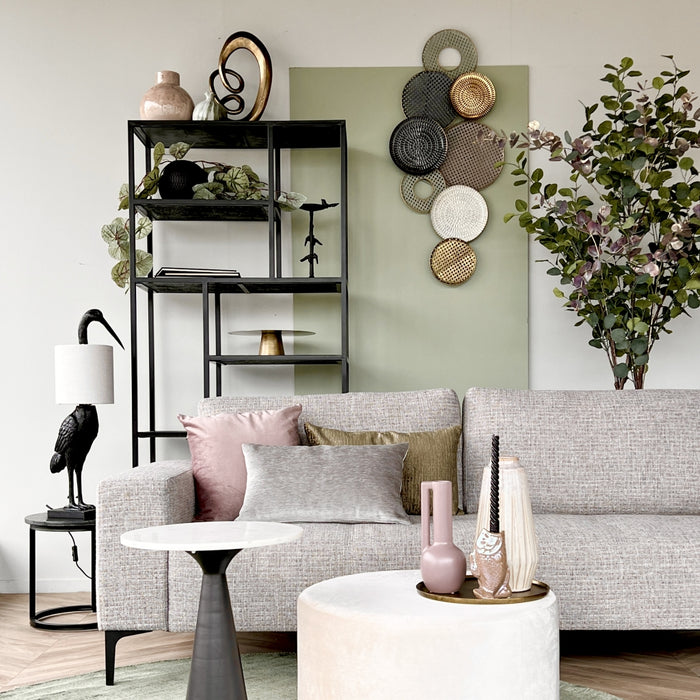 Light & Living Kandelaar Vogel - - Metaal - 18x35x12cm (BxHxD)